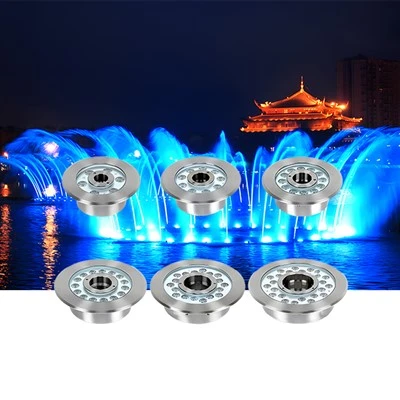 Luci sottumarine per a fontana